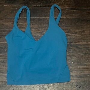 lululemon athletica Blue Tank Top